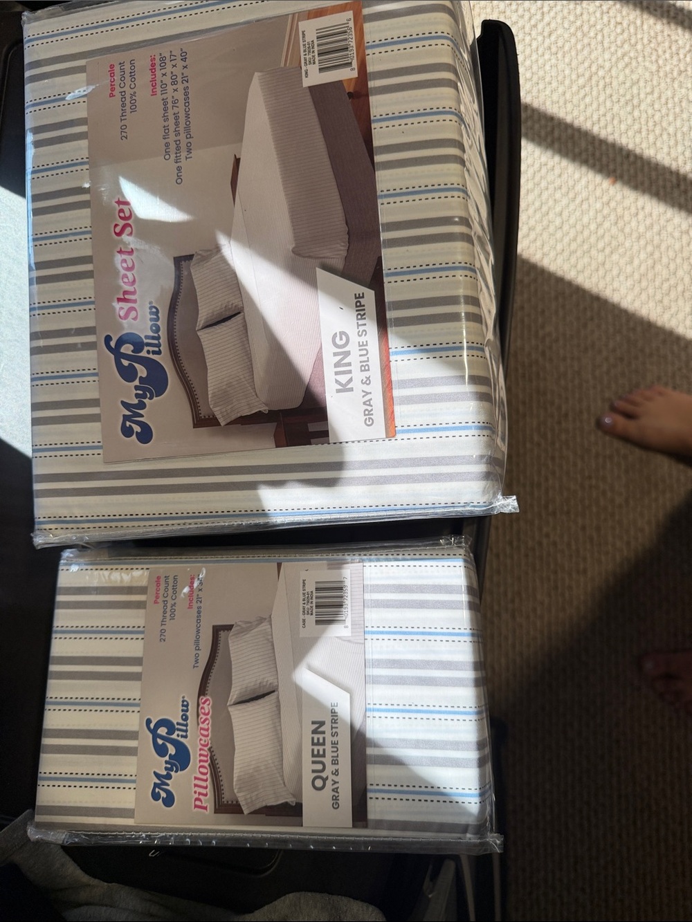 My pillow sheet set brand new king sheets * fitted sheet + pillowcases